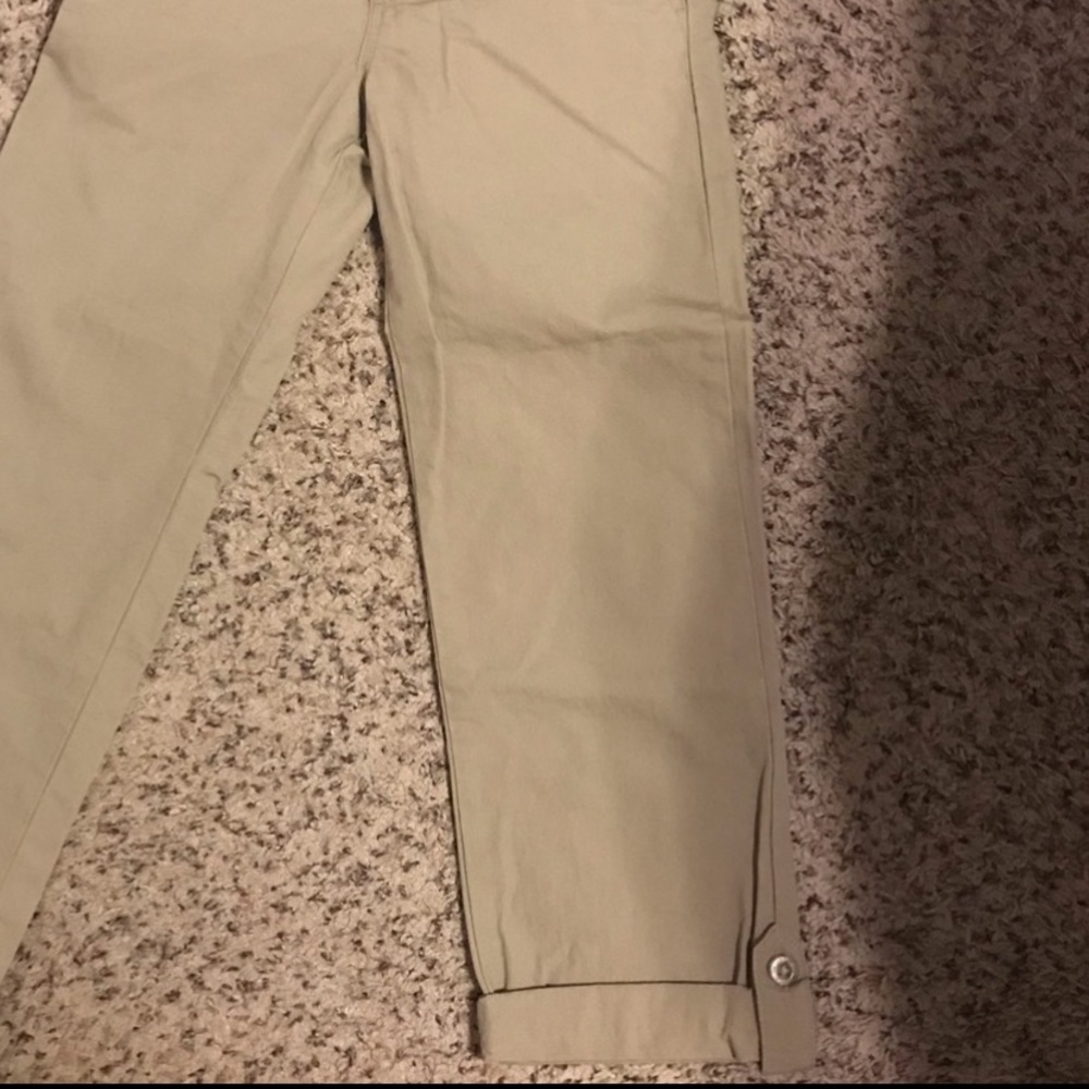 Janie and Jack khaki pants or capri pants